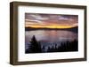 Sunrise, Crater Lake National Park, Oregon, USA-Michel Hersen-Framed Photographic Print