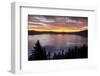 Sunrise, Crater Lake National Park, Oregon, USA-Michel Hersen-Framed Photographic Print