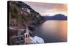 Sunrise, Dawn on the Costiera Amalfitana (Amalfi Coast), View Towards Maiori, Campania, Italy-Eleanor Scriven-Stretched Canvas