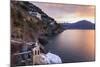 Sunrise, Dawn on the Costiera Amalfitana (Amalfi Coast), View Towards Maiori, Campania, Italy-Eleanor Scriven-Mounted Photographic Print