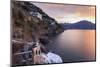 Sunrise, Dawn on the Costiera Amalfitana (Amalfi Coast), View Towards Maiori, Campania, Italy-Eleanor Scriven-Mounted Photographic Print