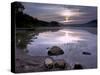 Sunrise, Derwent Water, Lake District National Park, Cumbria, England, United Kingdom, Europe-Jeremy Lightfoot-Stretched Canvas