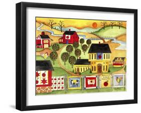 Sunrise Farm Apple Quilts 4 Sale Cheryl Bartley-Cheryl Bartley-Framed Giclee Print