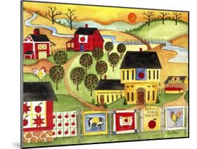 Sunrise Farm Apple Quilts 4 Sale Cheryl Bartley-Cheryl Bartley-Mounted Giclee Print