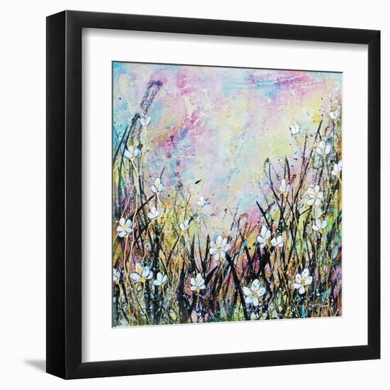 Sunrise Fields-Britt Hallowell-Framed Art Print