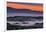 Sunrise Fire over Petaluma Hills, Sonoma County, Bay Area-Vincent James-Framed Photographic Print