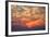 Sunrise Fireball - Smokey Clouds Over San Francisco-Vincent James-Framed Photographic Print