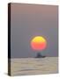 Sunrise, Fishing Boat near Maui, Hawaii, USA-Stuart Westmorland-Stretched Canvas