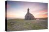 Sunrise for saint michel  chapel  in  brasparts-Philippe Manguin-Stretched Canvas