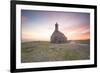 Sunrise for saint michel  chapel  in  brasparts-Philippe Manguin-Framed Photographic Print