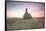 Sunrise for saint michel  chapel  in  brasparts-Philippe Manguin-Framed Stretched Canvas