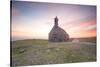 Sunrise for saint michel  chapel  in  brasparts-Philippe Manguin-Stretched Canvas