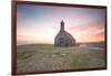 Sunrise for saint michel  chapel  in  brasparts-Philippe Manguin-Framed Photographic Print