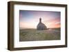 Sunrise for saint michel  chapel  in  brasparts-Philippe Manguin-Framed Photographic Print