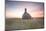 Sunrise for saint michel  chapel  in  brasparts-Philippe Manguin-Mounted Photographic Print