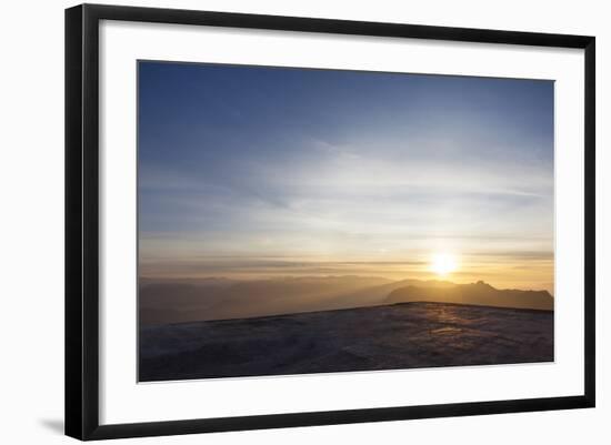 Sunrise from Adam's Peak (Sri Pada), Sri Lanka, Asia-Charlie-Framed Photographic Print