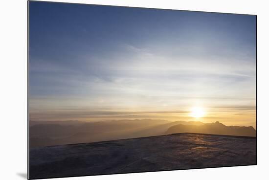 Sunrise from Adam's Peak (Sri Pada), Sri Lanka, Asia-Charlie-Mounted Photographic Print