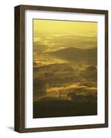 Sunrise from Appalachian Trail, Shenandoah National Park, Virginia, USA-Charles Gurche-Framed Photographic Print