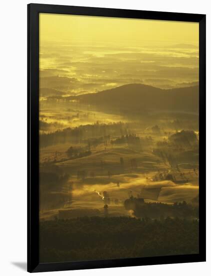 Sunrise from Appalachian Trail, Shenandoah National Park, Virginia, USA-Charles Gurche-Framed Photographic Print