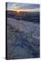 Sunrise from Atop a Sandstone Hill-James Hager-Stretched Canvas