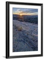 Sunrise from Atop a Sandstone Hill-James Hager-Framed Photographic Print