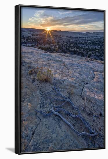 Sunrise from Atop a Sandstone Hill-James Hager-Framed Photographic Print