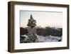 Sunrise from Base Camp on Huayna Potosi, Cordillera Real, Bolivia, South America-Mark Chivers-Framed Premium Photographic Print