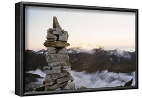 Sunrise from Base Camp on Huayna Potosi, Cordillera Real, Bolivia, South America-Mark Chivers-Framed Photographic Print