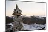 Sunrise from Base Camp on Huayna Potosi, Cordillera Real, Bolivia, South America-Mark Chivers-Mounted Photographic Print