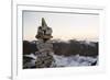 Sunrise from Base Camp on Huayna Potosi, Cordillera Real, Bolivia, South America-Mark Chivers-Framed Photographic Print