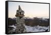 Sunrise from Base Camp on Huayna Potosi, Cordillera Real, Bolivia, South America-Mark Chivers-Framed Stretched Canvas