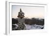 Sunrise from Base Camp on Huayna Potosi, Cordillera Real, Bolivia, South America-Mark Chivers-Framed Photographic Print