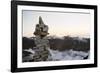 Sunrise from Base Camp on Huayna Potosi, Cordillera Real, Bolivia, South America-Mark Chivers-Framed Photographic Print