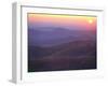 Sunrise from Buck Hollow Overlook, Shenandoah National Park, Virginia, USA-Charles Gurche-Framed Photographic Print