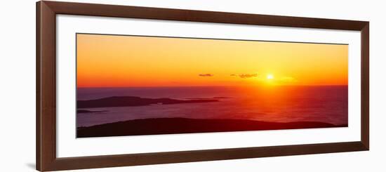 Sunrise from Cadillac Mountain, Acadia National Park, Maine-null-Framed Photographic Print