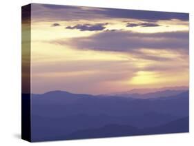 Sunrise from Clingman's Dome, Great Smoky Mountains National Park, Tennessee, USA-Adam Jones-Stretched Canvas