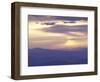 Sunrise from Clingman's Dome, Great Smoky Mountains National Park, Tennessee, USA-Adam Jones-Framed Photographic Print