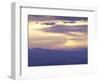 Sunrise from Clingman's Dome, Great Smoky Mountains National Park, Tennessee, USA-Adam Jones-Framed Photographic Print