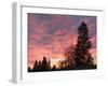 Sunrise From Forest Heights Park, Edmonton, Alberta, Canada-Walter Bibikow-Framed Photographic Print