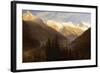 Sunrise from Glacier Station, C.1890-Albert Bierstadt-Framed Giclee Print