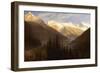 Sunrise from Glacier Station, C.1890-Albert Bierstadt-Framed Giclee Print