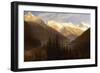 Sunrise from Glacier Station, C.1890-Albert Bierstadt-Framed Giclee Print