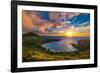 Sunrise from Hanauma Bay on Oahu, Hawaii-Shane Myers Photography-Framed Photographic Print