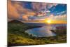 Sunrise from Hanauma Bay on Oahu, Hawaii-Shane Myers Photography-Mounted Photographic Print