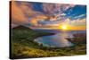 Sunrise from Hanauma Bay on Oahu, Hawaii-Shane Myers Photography-Stretched Canvas