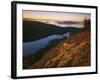 Sunrise from Mt. Constitution, Moran State Park, Orcas Island, Washington, USA-Charles Gurche-Framed Photographic Print