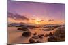 Sunrise from Rawai South Phuket Thailand-Remy Musser-Mounted Photographic Print