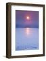 Sunrise from the rooftop swimming pool, Ho Chi Minh City, Vietnam-null-Framed Photographic Print