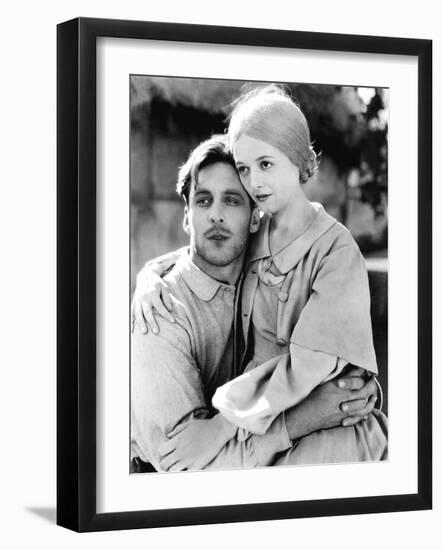 Sunrise, George O'Brien, Janet Gaynor, 1927-null-Framed Photo