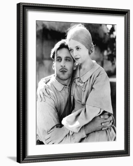 Sunrise, George O'Brien, Janet Gaynor, 1927-null-Framed Photo